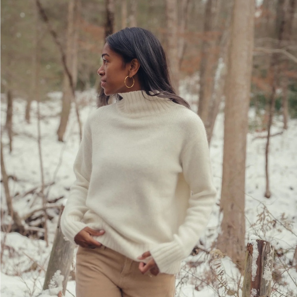 St. George Wool & Angora Turtleneck